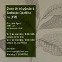 Curso de Introdução à Ilustração Científica na UFPB