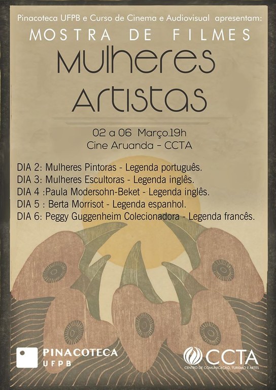 Mostra de filmes Mulheres Artistas