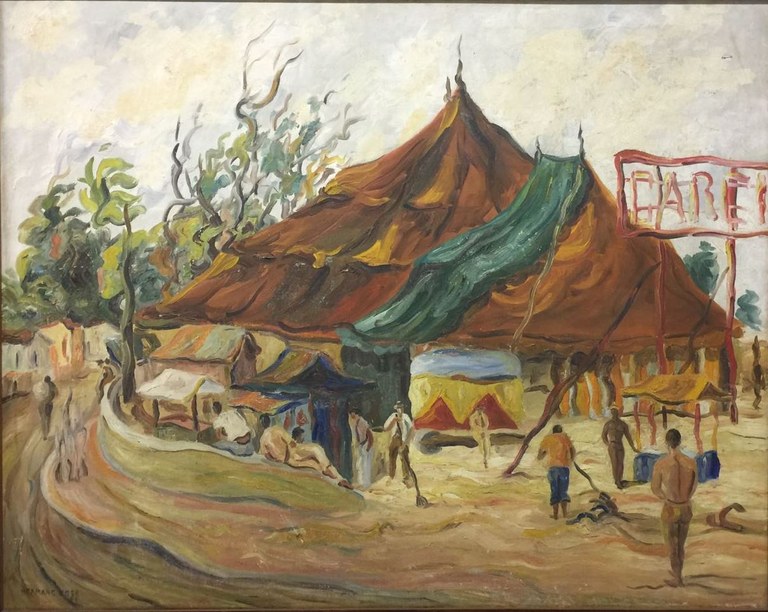 CIRCO GARCIA (EXTERIOR), 1953.