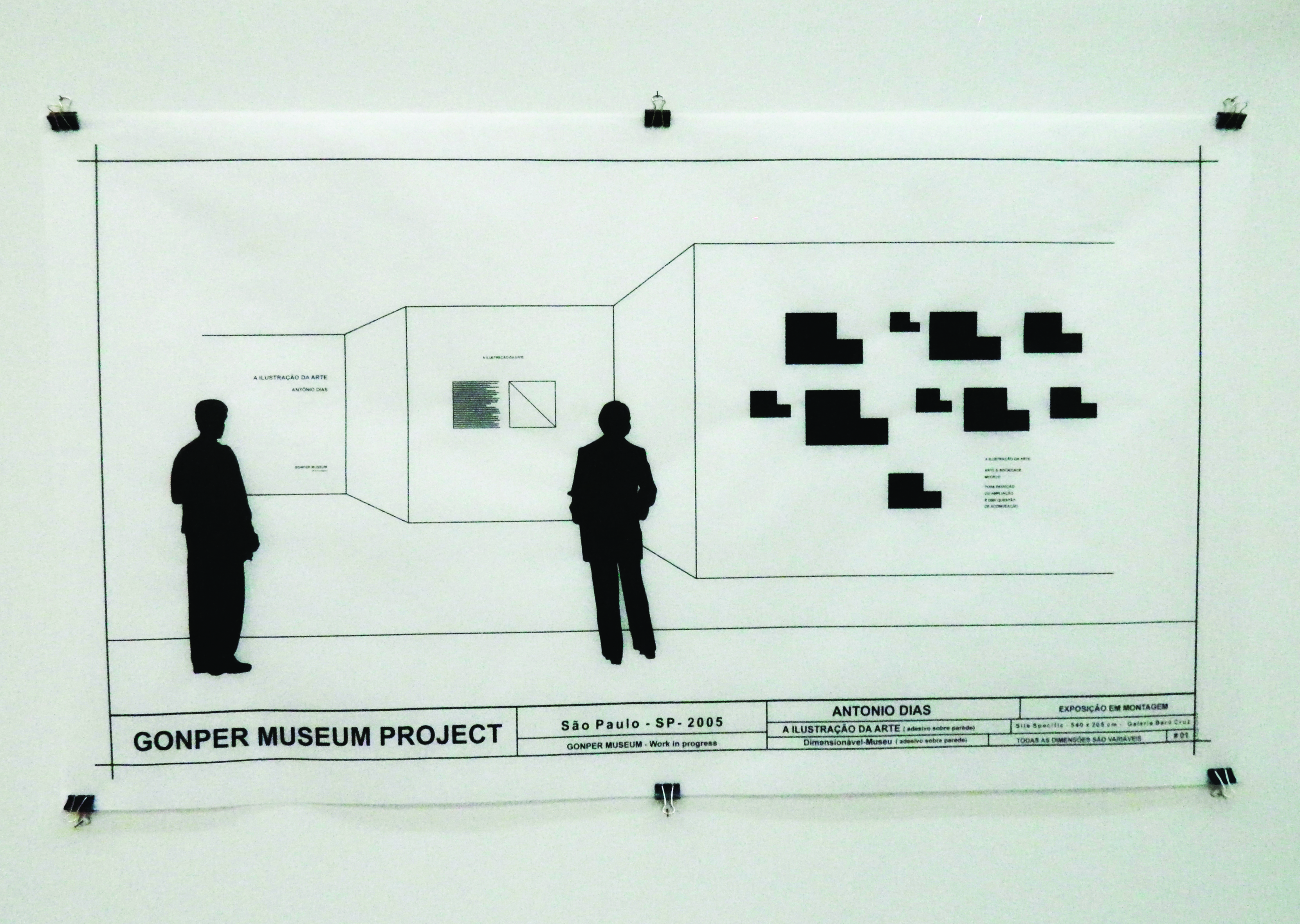 Gonper Museum - Antonio Dias: A ilustração da arte (Project), 2005.