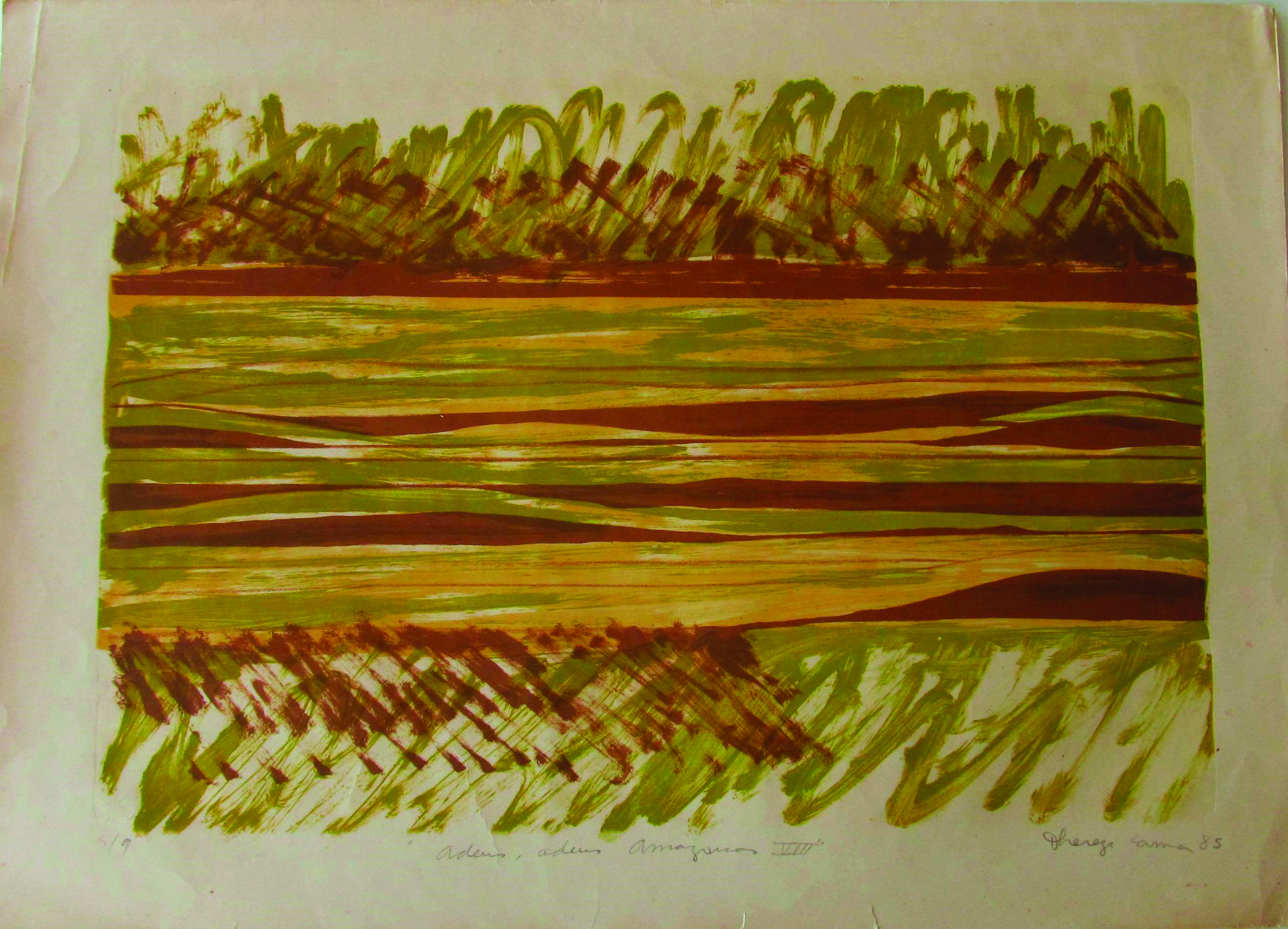 Adeus, adeus Amazônia VII, 1985.