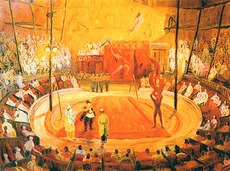 Circo García, 1954
Hermano José
Óleo sobre tela
130,00 cm x 98,00 cm
Reprodução fotográfica Antônio David