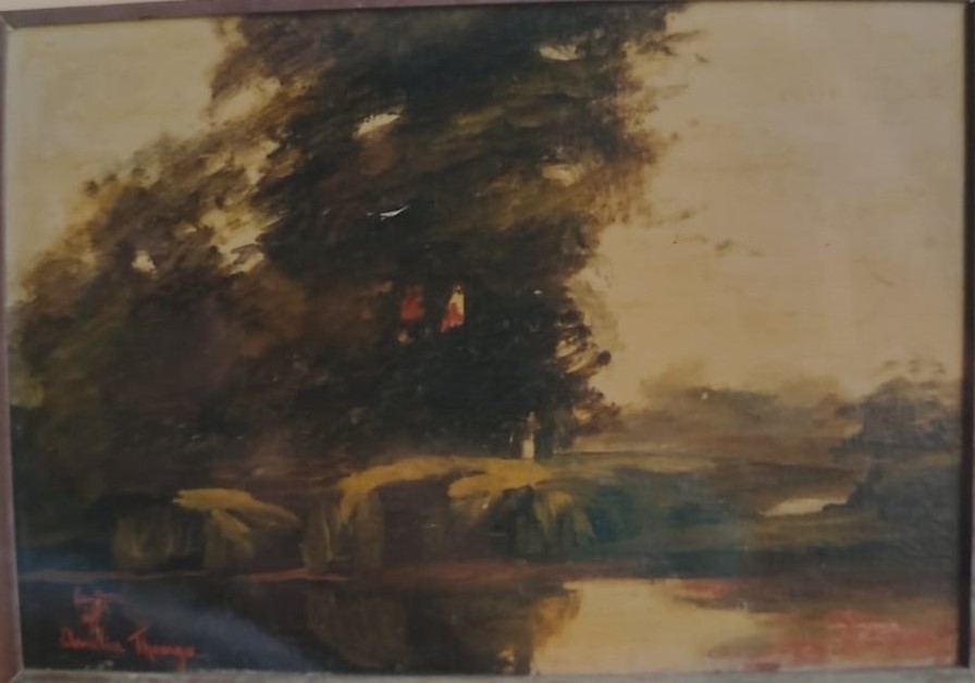 Amelinha Theorga - Paisagem, 1926. Acervo Museu Casa Hermano José.