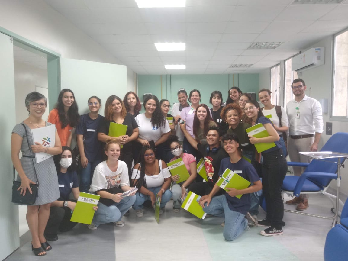 Turma de Sociologia das Organizações visita HULW